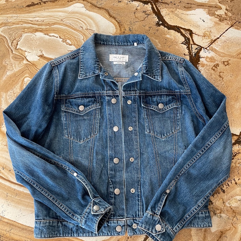 Rag and Bone denim jacket size S!